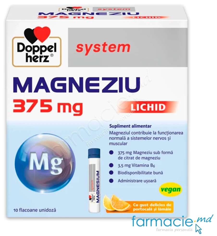 Doppelherz Magneziu 375 mg N30