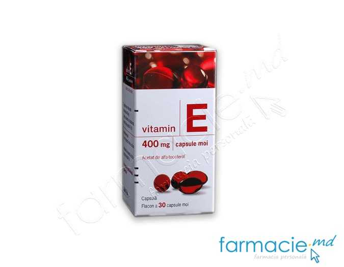 Vitamina E 400 mg capsule moi