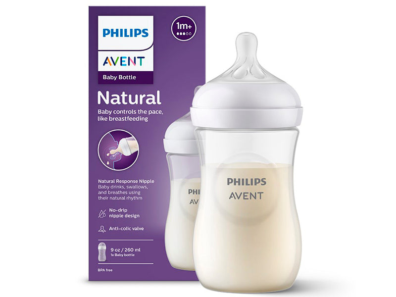 Philips Avent Natural Response Biberon din plastic +1 luni cu debit 3 260 ml