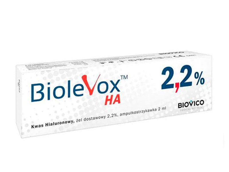 Biolevox HA 2,2% гиалуронат натрия внутрисуставной гель 2 мл