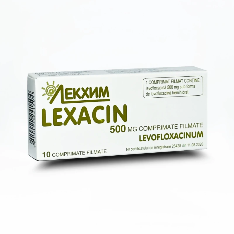 Lexacin 500 mg comprimate filmate
