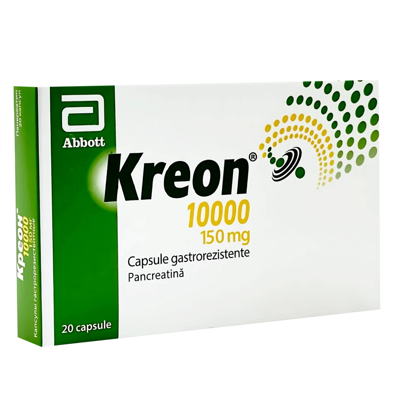 Kreon 10000 150 mg capsule gastrorezistente