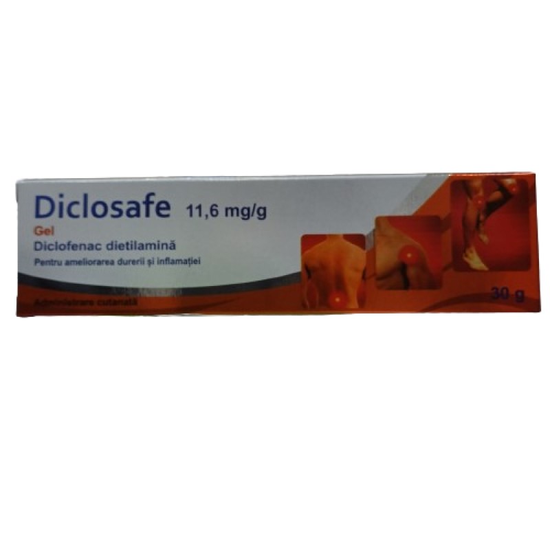 Diclosafe 11,6 mg/g / 30 g gel