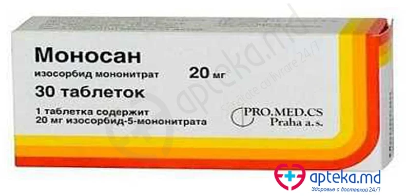 Monosan 20 mg comprimate