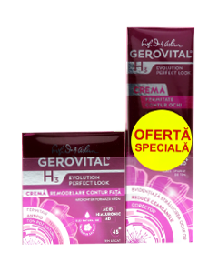 Farmec Gerovital H3 Evolution Perfect Look Remodelare fata + o Cremă 1 comp