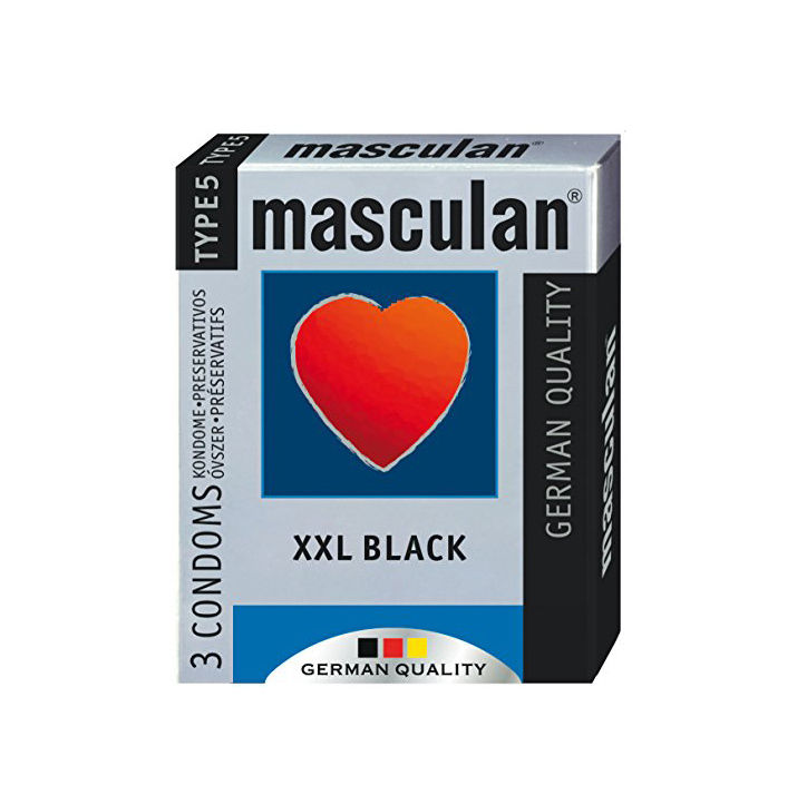 Masculan Type 5 XXL Black N3
