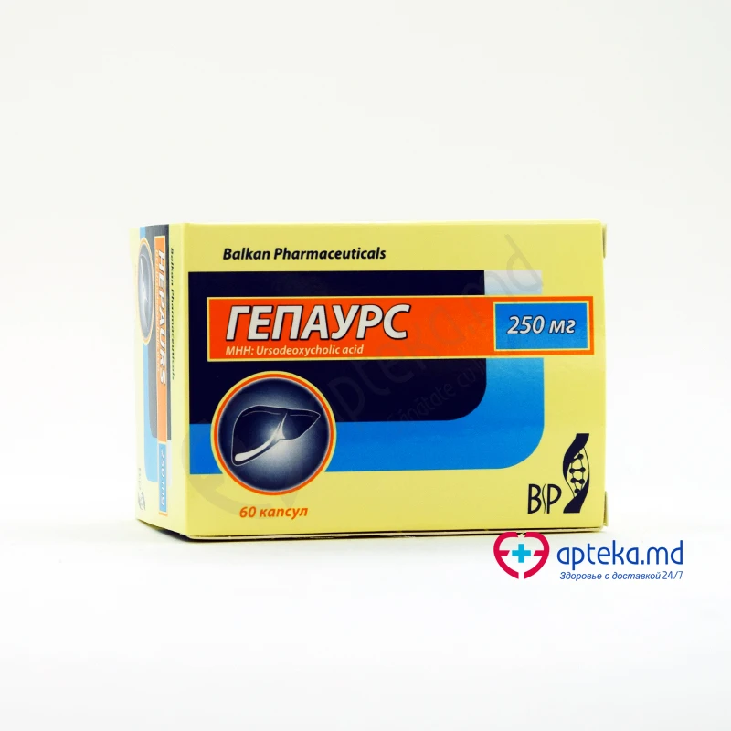 Hepaurs 250 mg capsule