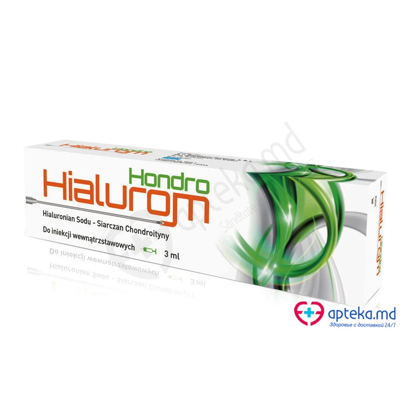 Hialurom Hondro 60 мг/3 мл + 90 мг/3 мл шприц предзаполненный