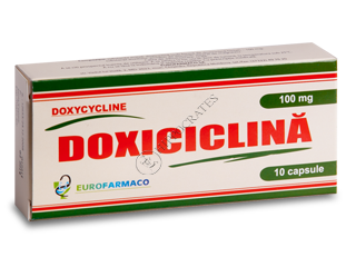 Doxiciclină 100 mg capsule