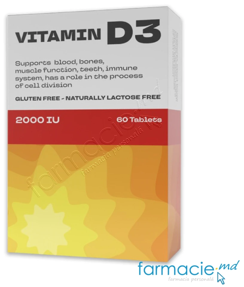 Pharmalife Vit. D3 2000 UI + Vit.A N60