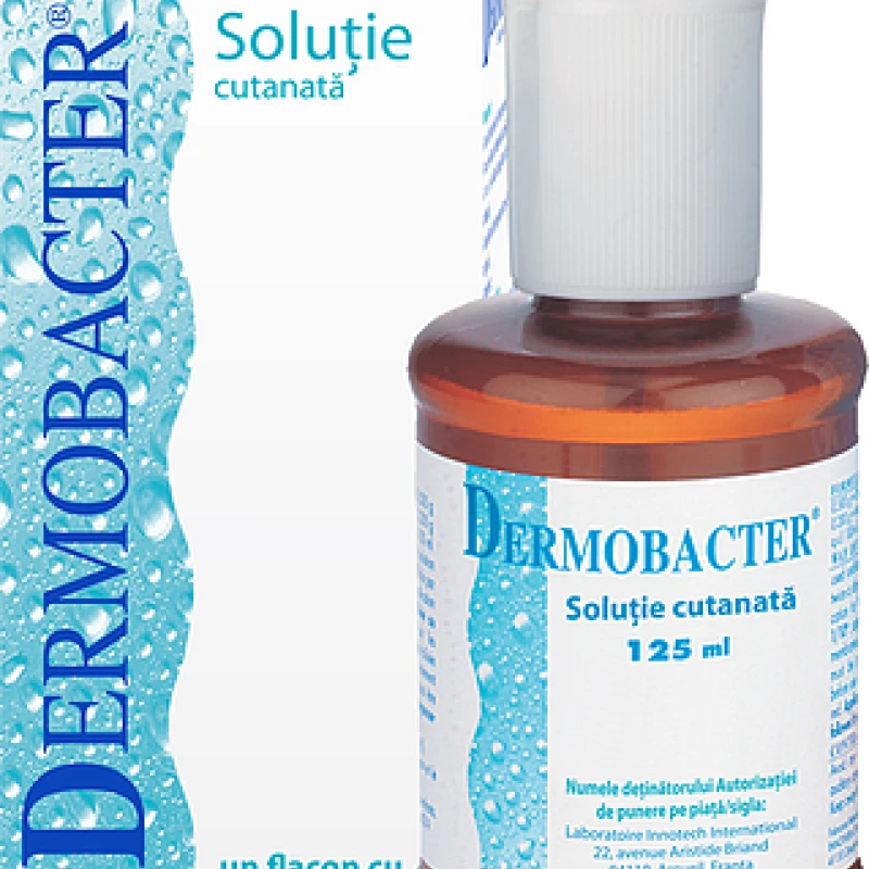 Dermobacter 5 mg/2 mg/ml / 125 ml soluţie cutanată
