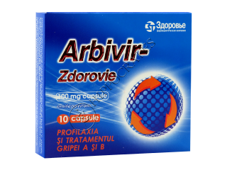 Arbivir-Zdorovie 100 mg capsule