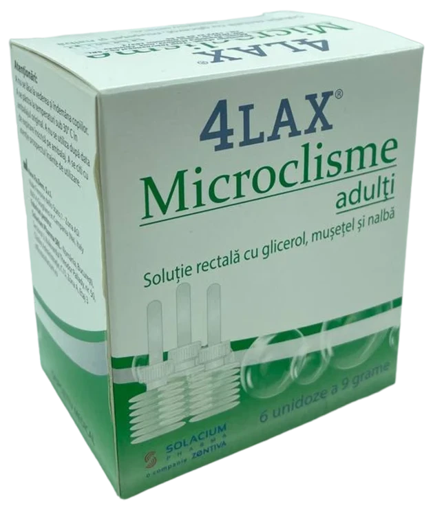 4Lax microclisme adulți unidoze N6