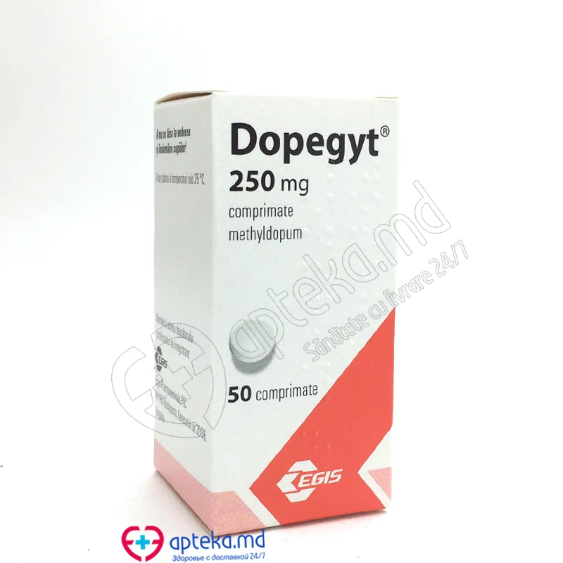 Dopegyt 250 mg comprimate