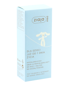Ziaja Med Kids hipoalergenică pentru față și mâini 50 ml Cremă 50 ml
