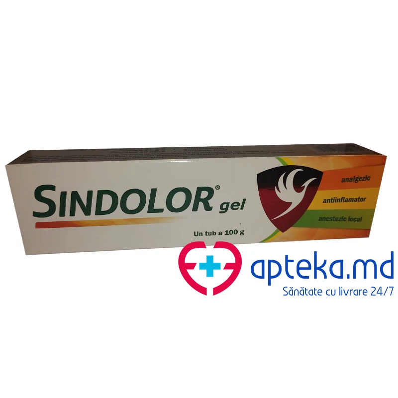 Sindolor 5 mg/5 mg/20 mg/g gel 5 mg/5 mg/20 mg / 100 g gel