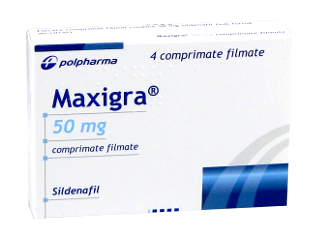 Maxigra 50 mg comprimate filmate
