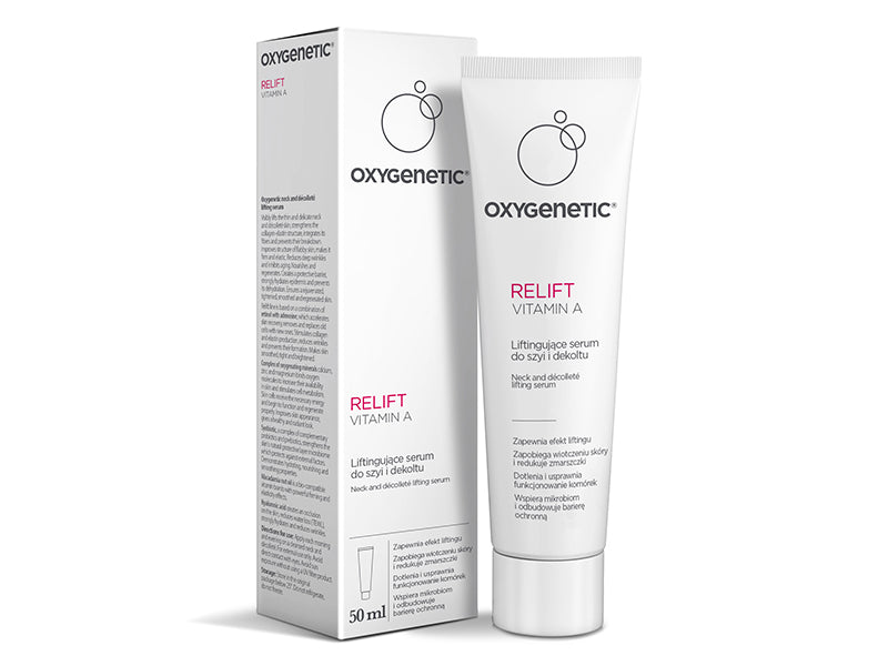 Aflofarm OXYGENETIC RELIFT vitamin A antirid penru zona gat si d Cremă 50 ml