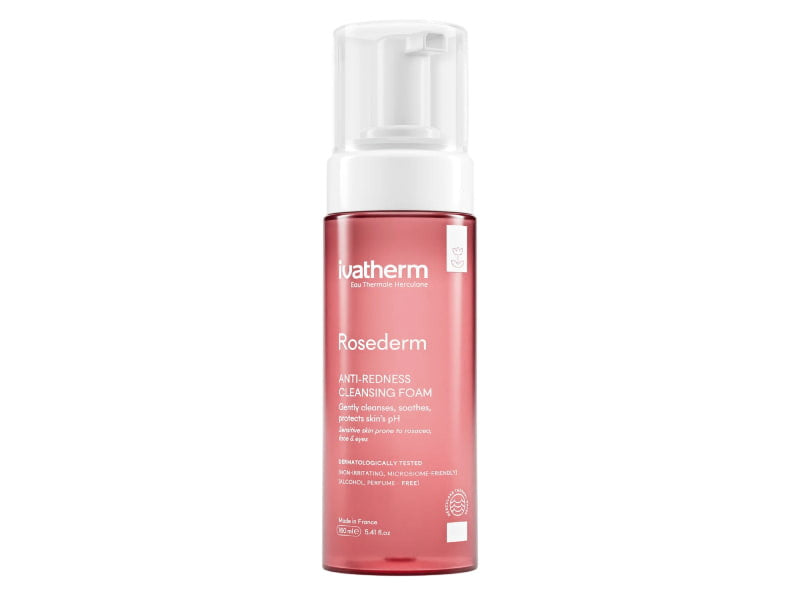 Ivatherm Rosederm demachianta anti-roseata 160ml Spumă 160 ml