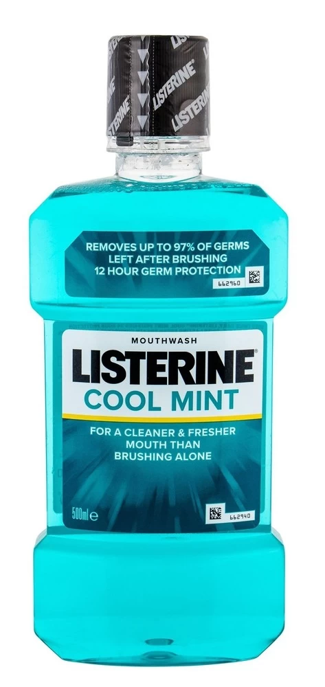 Apa de gura Listerine, Cool Mint, 500 ml