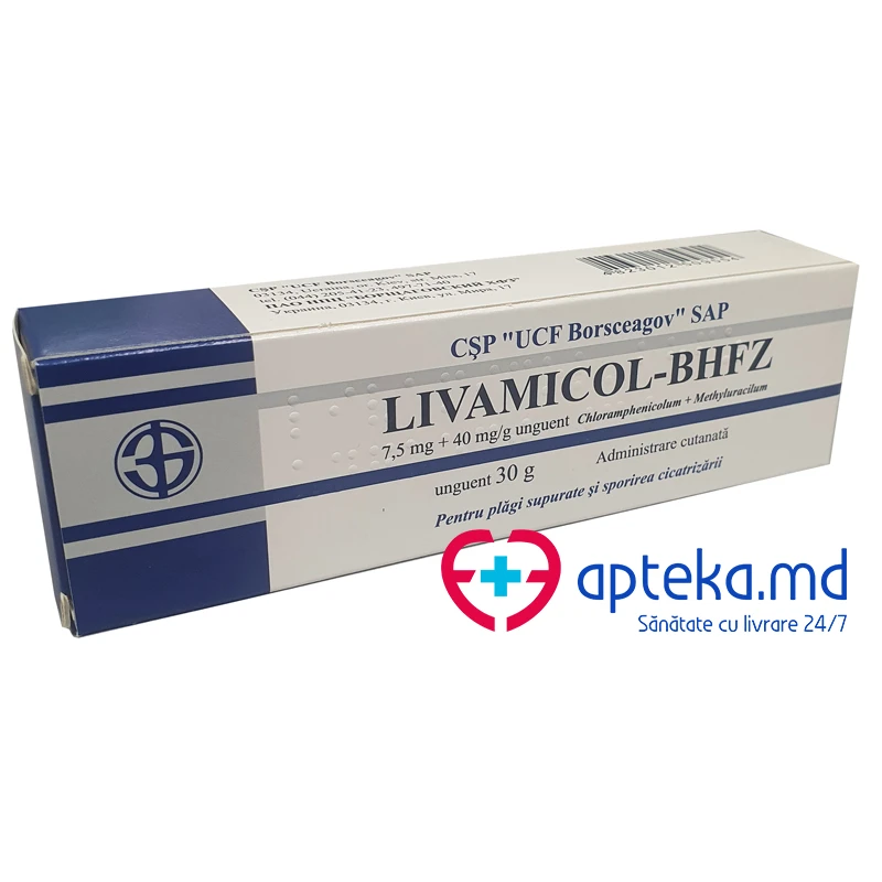 Livamicol-BHFZ 7,5 mg/40 mg/g / 30 g unguent