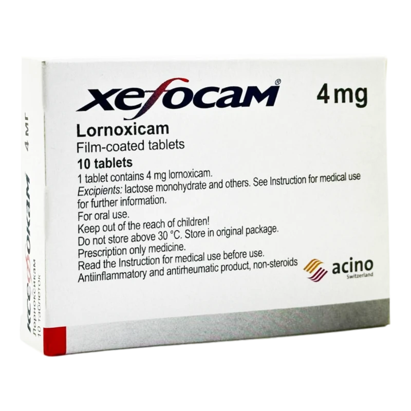 Xefocam 4 mg comprimate filmate