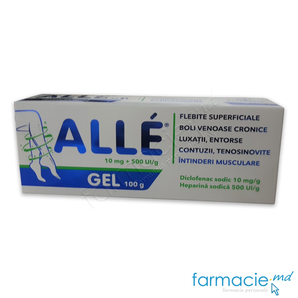 Alle 10 mg/500 UI/g / 100 g gel