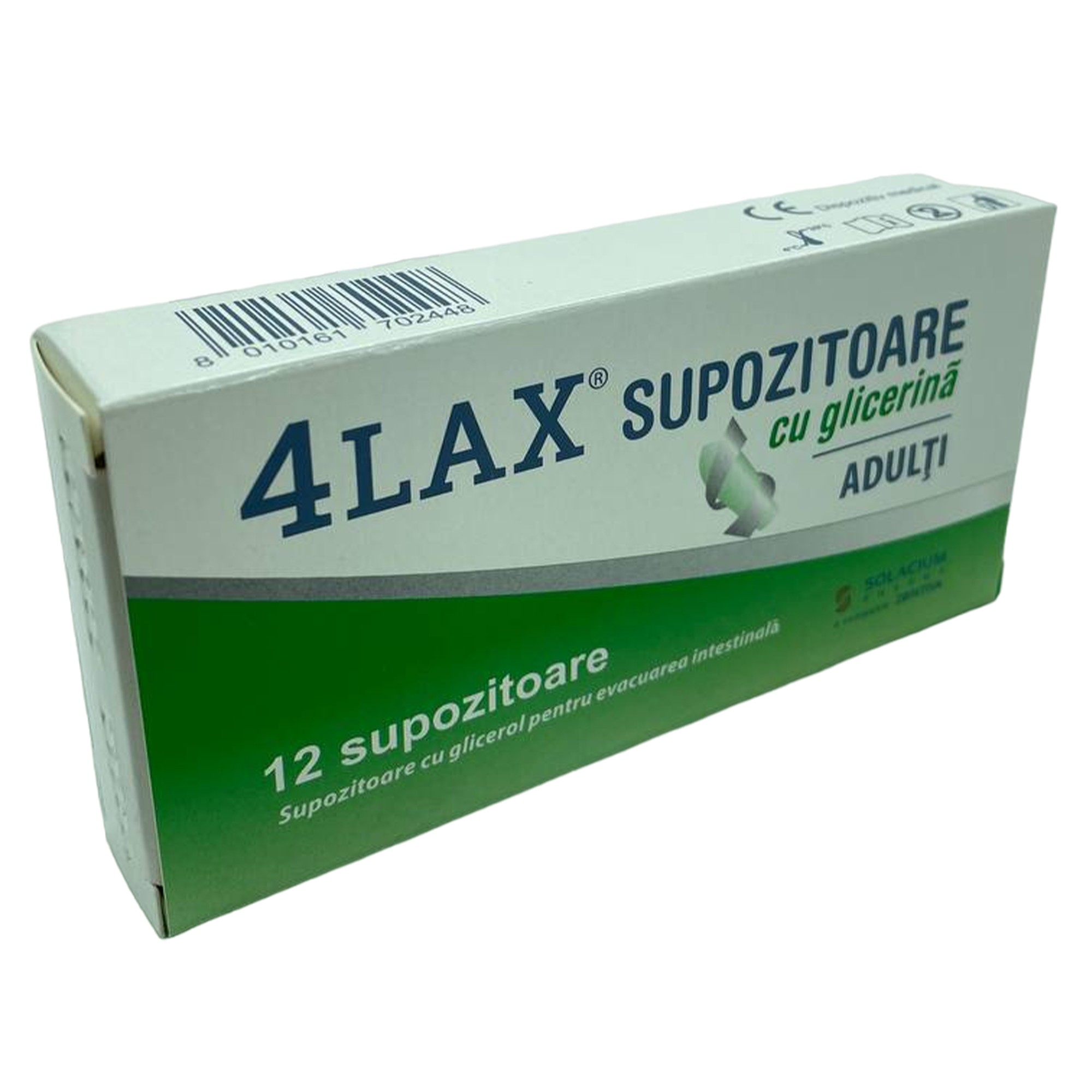 4Lax supozitoare cu glicerină Adulți N12