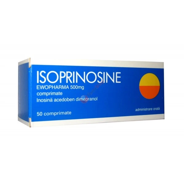 Isoprinosine Ewopharma 500 mg 500 mg comprimate