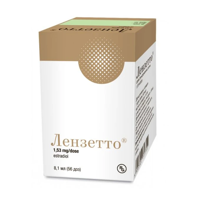 LENZETTO 1,53 mg/doză / 6,5 ml spray transdermic, soluție