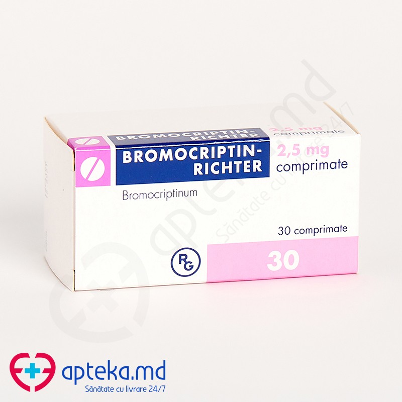 Bromocriptin-Richter 2,5 mg comprimate