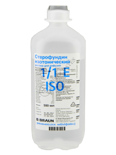 Sterofundin ISO 500 ml soluţie perfuzabilă