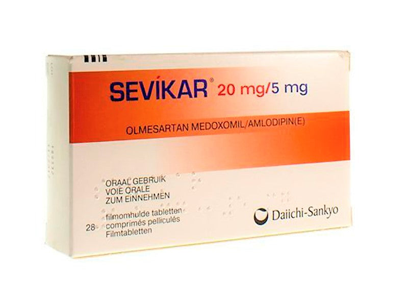 Sevikar 20 mg/5 mg comprimate filmate