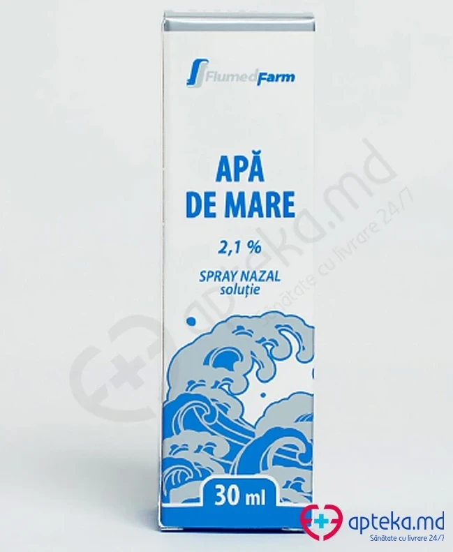Apa de mare spray nazal 2.1% 30ml