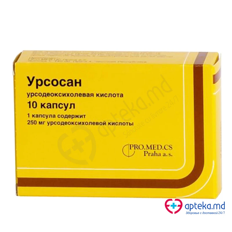 Ursosan 250 mg capsule