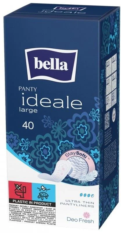 Absorbante zilnice Bella Ideale Panty Large, 40 buc.