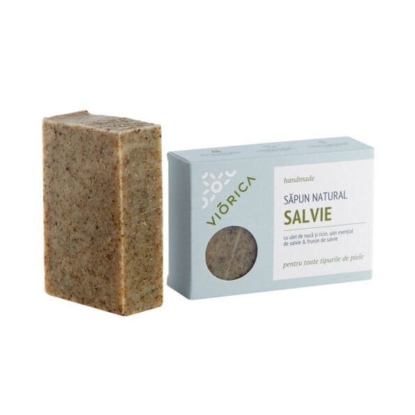 Viorica săpun-natural-handmade-cu-salvie Săpun