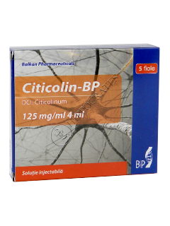 Citicolin-BP 125 mg/ml / 4 ml soluţie injectabilă