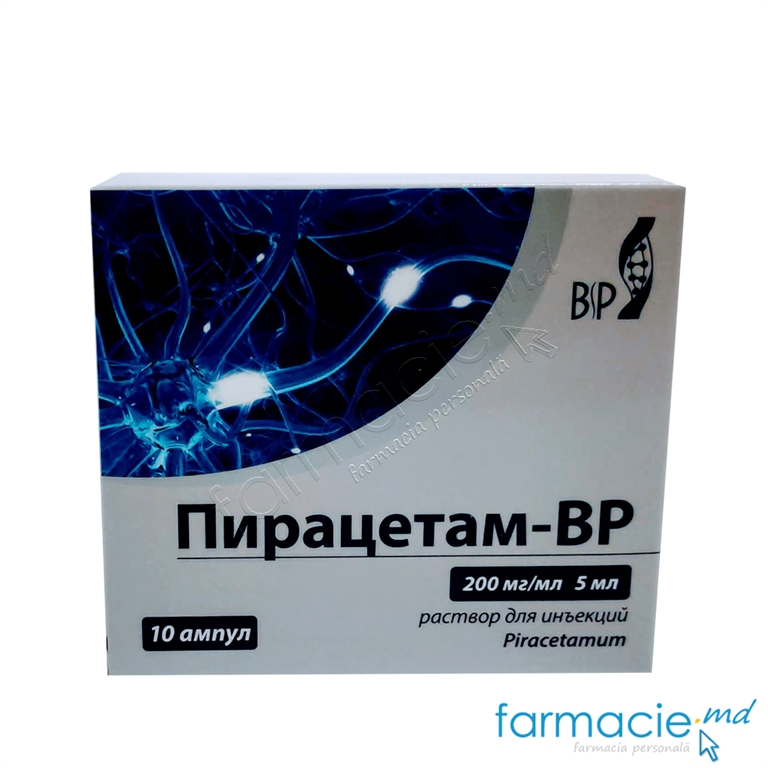 Piracetam-BP 200 mg/ml / 5 ml soluţie injectabilă