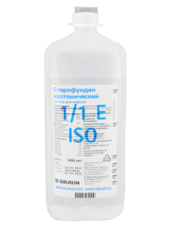 Sterofundin ISO 1000 ml soluţie perfuzabilă