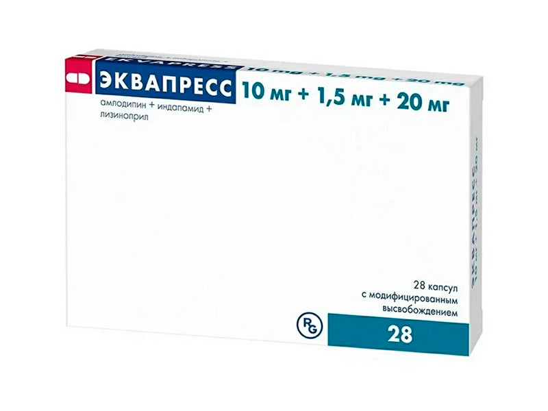 Ekvapress 20 mg/10 mg/1,5 mg capsule cu eliberare modificată