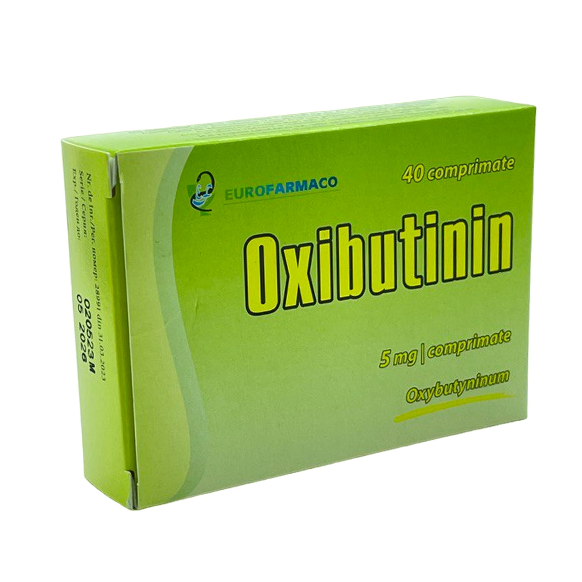 Oxibutinin 5 mg comprimate
