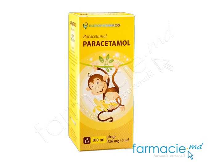 Paracetamol 120 mg/5 ml / 100 ml sirop