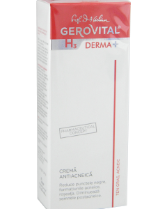 Farmec Gerovital H3 Derma+ antiacneica 50 ml Cremă 1 comp
