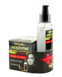 Farmec Gerovital H3 Derma+ Premium Care Lift Intens50 ml+Gel M Cremă 1 comp