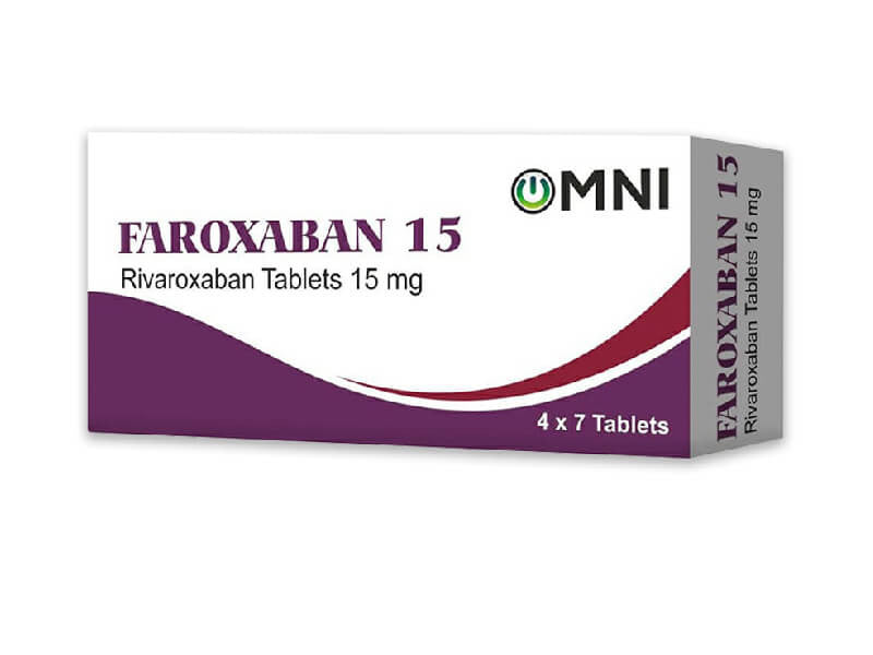 Faroxaban 15 mg comprimate filmate