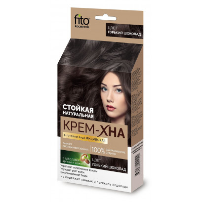Fitocosmetic оттеночная Горький Шоколад 50 мл Vopsea de păr