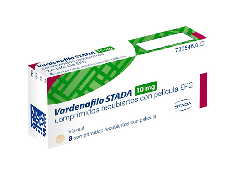 Vardenafilo STADA 10 mg comprimate filmate