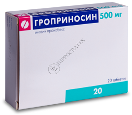 Groprinosin 500 mg comprimate