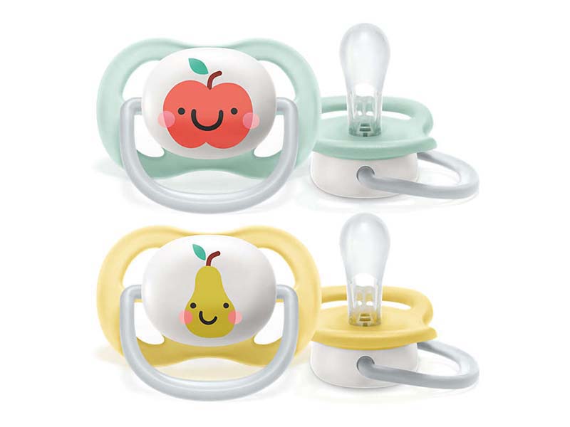 Philips Avent Ultra Air Suzete din silicon Boy 0-6m 2 buc SCF080/17